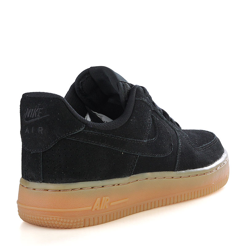 женские черные кроссовки Nike WMNS Air Force 1 '07 Suede 749263-002 - цена, описание, фото 2